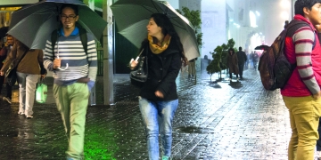 Las lluvias cesarán en los próximos días en la ciudad.