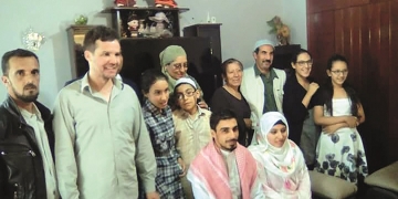 Parte de la comunidad musulmana en Arequipa (imagen de celular).