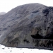 Parte del cerro cedió y cayó sobre la carretera Panamericana Sur (Foto: Tercera División de Arequipa).