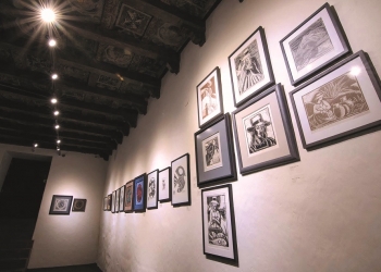 Exposición “Operación Ayar”, de Julio 
Camino Sánchez en el Qorikancha, en Cusco.