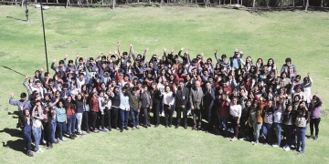 La primera promoción de becarios que en el 2018 egresará de la UCSP.