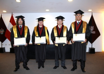 Graduados también realizaron pasantías y asistieron a conferencias internacionales.