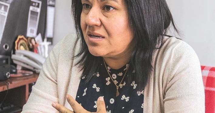 Nelly Montenegro Beltrán invocó a los padres de familia a estar pendientes del día a día 
de los menores para evitar las agresiones sexuales.