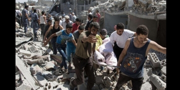 La guerra en Siria ya lleva siete años, con el trágico saldo de más de 400 000 civiles muertos.