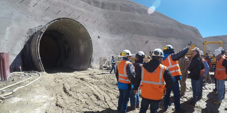 Los trabajos de la tuneladora del proyecto Majes Siguas II están paralizados desde enero.