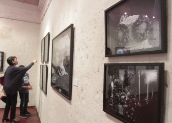 Los retratos post mortem de Emilio Díaz pueden ser apreciados hasta el 6 de junio en la galería del Centro Cultural Peruano Norteamericano.