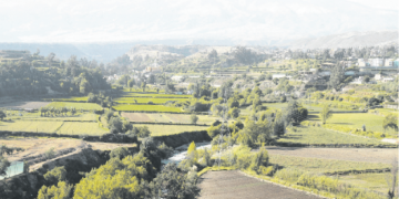 Arequipa conserva una importante área verde agrícola, pero con los años esta se ha reducido por la expansión urbana.