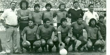 Equipo pampillano de 1981, que llegó a la finalísima de la Copa Perú.
