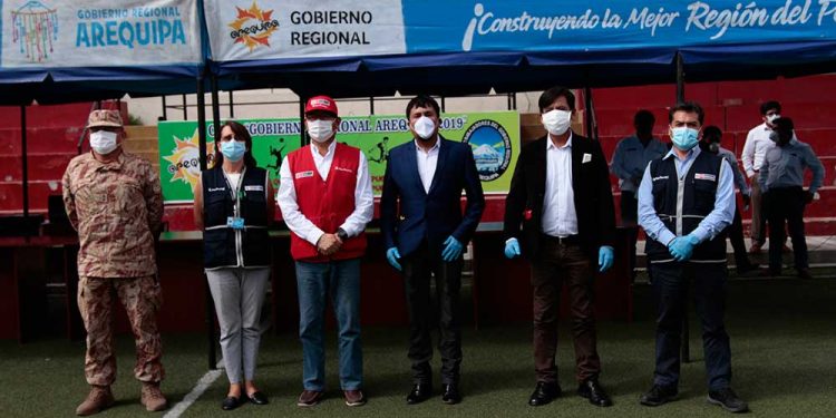 Se conformó ‘comando regional’ para hacer frente al coronavirus en Arequipa.