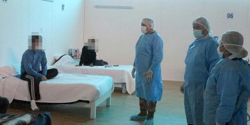 En alerta. 71 pacientes ingresaron al Centro de Aislamiento Cerro Juli en solo dos días.