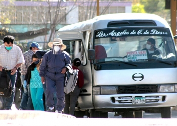 Pese a las exigencias, en este momento, ni el 50% de unidades de transporte público cumplen los protocolos sanitarios.