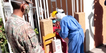 Las dosis de ivermectina se administran directamente a cada persona.