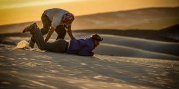 Las dunas de La Joya, un destino que poco a poco, capta el interés de los turistas (Foto: Rubén Aguilar).