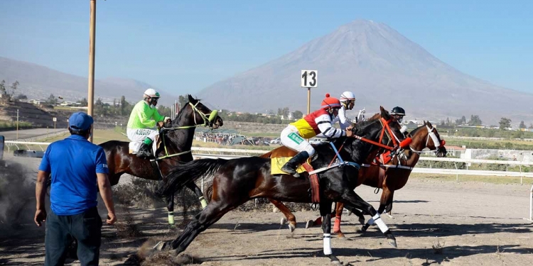 El Festival hípico, contó con cinco carreras, destacando el clásico Fundación de Arequipa y APCCA.