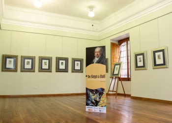 La obra de Dalí, podrá ser vista por la población arequipeña.