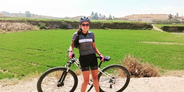 La deportista entrena de lunes a sábado de 5 a 8 de la mañana.