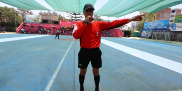 Yuri Cornejo incursionó en el fulbito gracias a su colega y amigo Jorge ‘la Pepa’ Mamani.