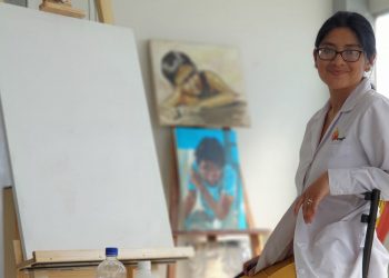 La artista Malena Velásquez, ahora está reconciliada con el arte y muy ligada a la identidad de Arequipa.