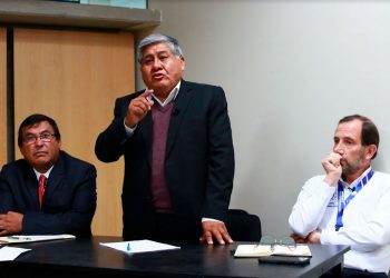 Tres candidatos a la alcaldía de Arequipa expusieron sus propuestas a los estudiantes de la San Pablo.