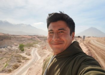 Omar Lipa, vive en Arequipa hace 14 años. “Tal vez me quede aquí para siempre”, sostiene.