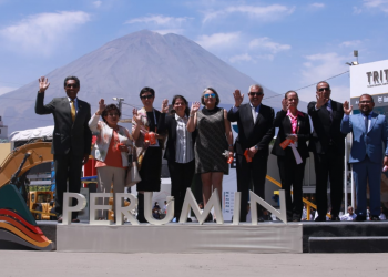 Perumin 35 volvió a Arequipa con la presencialidad en el campo ferial de Cerro Juli.