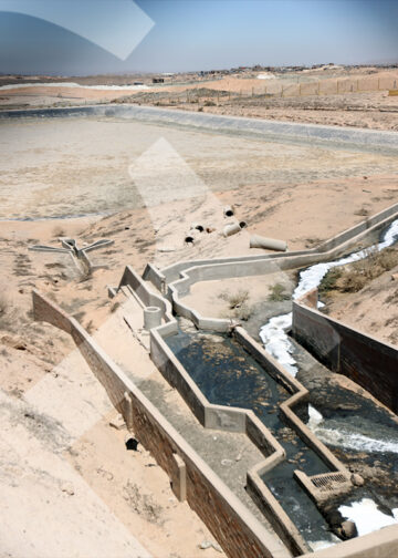 En desuso se encuentra la planta de tratamiento construida por el Gobierno Regional de Arequipa para tratar las aguas contaminadas que generan las curtiembres.