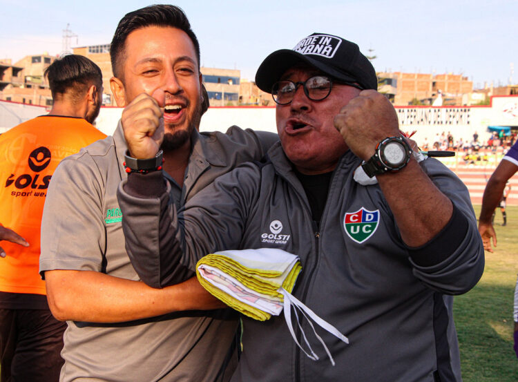 El técnico arequipeño ascendió al fútbol profesional, tras vencer al Ayacucho F.C., en partido por la revalidación.
