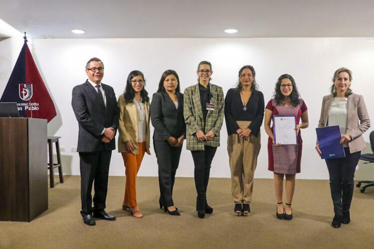 Estudiantes de la UCSP fueron reconocidos en los premios PEIT.