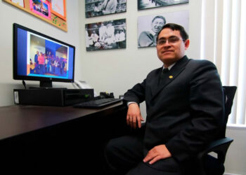 Walter Arias también fue reconocido en la Semana de la Investigación de la San Pablo 2022 por su trabajo.