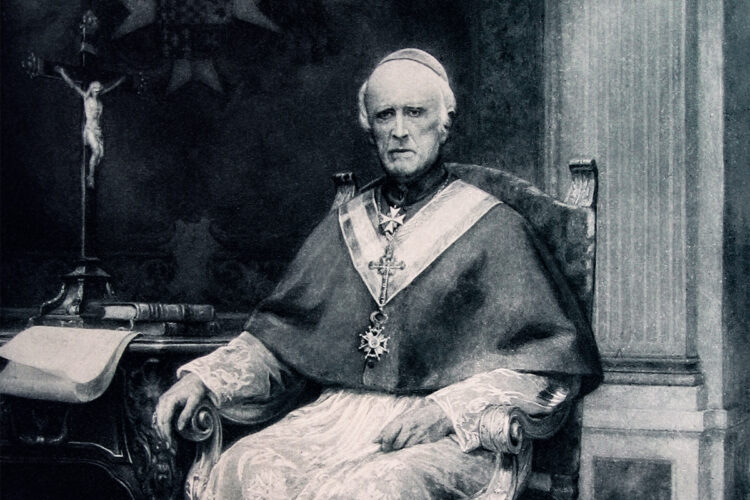 José Sebastián de Goyeneche y Barreda (1784-1872), obispo de Arequipa entre 1817 y 1859, uno de los pocos funcionarios de origen colonial que mantuvo su cargo durante el régimen bolivariano.