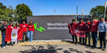 La delegación visitó las universidades Westfälische Hochschule, Leibniz University Hannover y Friedrich Alexander Universität.