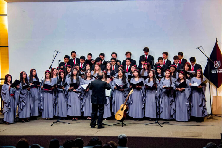 Participarán los coros de las universidades Católica San Pablo, Católica Santa María, Nacional de San Agustín y de la Privada de Tacna (UPT).