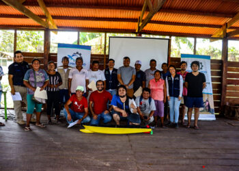 El equipo a cargo del proyecto se reunió con pescadores artesanales y funcionarios de Produce - Madre de Dios.