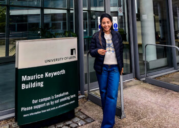 Valeria Polanco Zevallos, egresada de Ingeniería Industrial, estudia maestría en Global Supply Chain Management en la Universidad de Leeds.