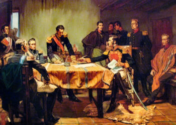 La Capitulación de Ayacucho puso fin a la presencia del gobierno español en el Perú.