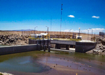 Hasta el 14 de febrero, el sistema de represas Chili regulado tenía un almacenamiento de 195 millones m3 de agua.