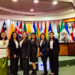 Delegación de Derecho de la San Pablo que se presentó ante la Corte Interamericana de Derechos Humanos.