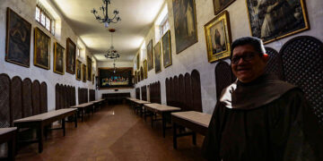 La pinacoteca es una de las nuevas salas del museo La Recoleta. En su interior se exhiben cuadros recuperados y curados de los siglos XV y XVI.