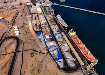 El hidrógeno verde, convertido en amoniaco, será exportado por el puerto de Matarani.