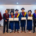 Los graduados fueron felicitados por las autoridades de la Universidad Católica San Pablo.