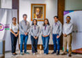 Alumnos de Ingeniería Industria de la San Pablo recibieron reconocimiento.