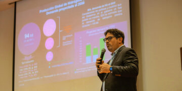 Santiago Bautista participó de las charlas por la Semana de la Innovación, realizada en Arequipa.