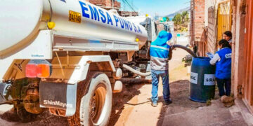 Familias de Puno se afectarán con la reducción del servicio continuo del agua potable.