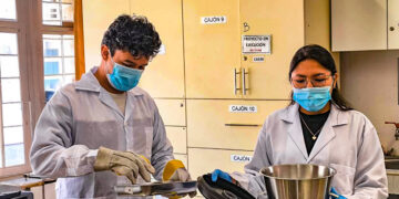 Investigadores y tesistas trabajaron en el proyecto de investigación aplicando criterios de economía circular.