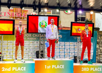 En lo más alto. Juan Diego Zarauz volvió a la alta competencia y consiguió la medalla de oro.