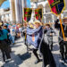 Como ya es tradicional, diferentes delegaciones de tunas, tanto nacionales como internacionales, participaron en el saludo protocolar a la ciudad.