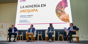 Representantes de Perumin presentaron informe sobre el impacto de las transferencias mineras en la región Arequipa.