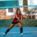 Miluska Ojeda, juega de líbero y es una de las más experimentadas del equipo de la UCSP.