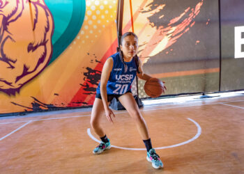 Pamela Villar, es una de las basquetbolistas más experimentadas del equipo de la San Pablo.