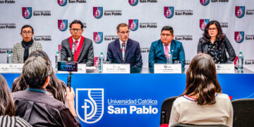 Representantes de la UCSP y la Corte Superior de Justicia de Arequipa explicaron los beneficios del proyecto de investigación.